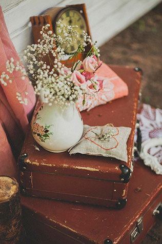 Уютная свадьба в стиле рустик, детали церемонии