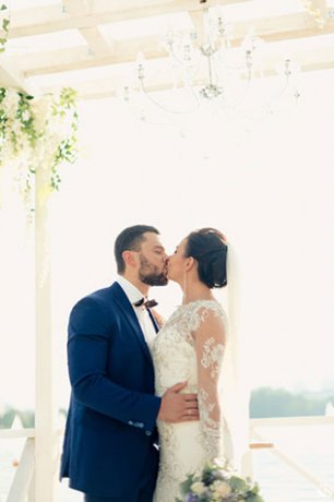 Сладкая свадьба, церемония