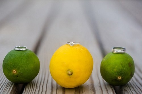 Лимон и лайм, кольца, свадьба, подставка для колец, свадебные кольца на лимоне и лайме, кольцо на лимоне