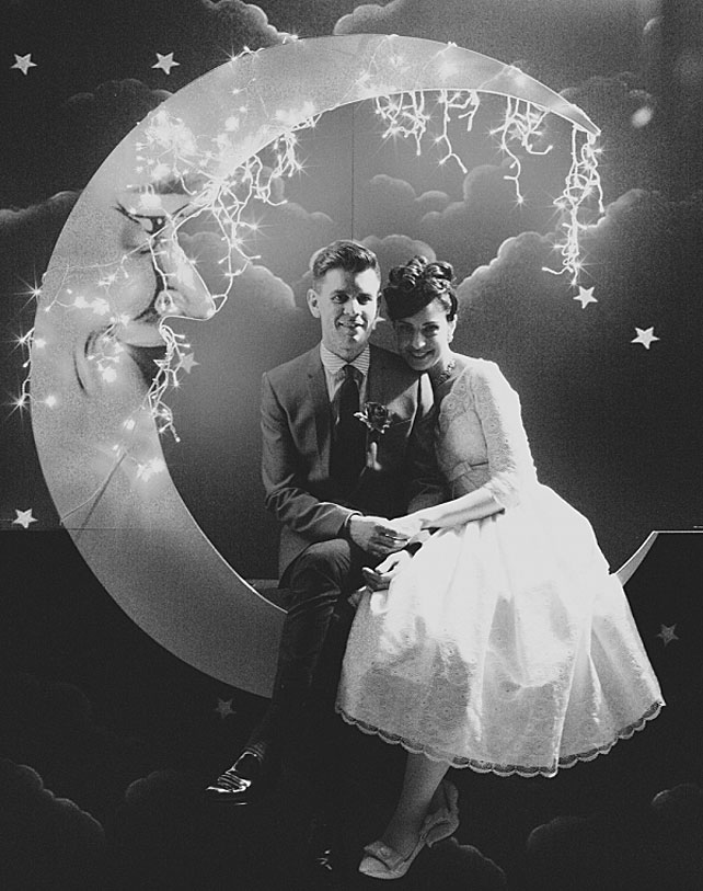 Ретро-свадьба в стиле 1950-х, фотосессия