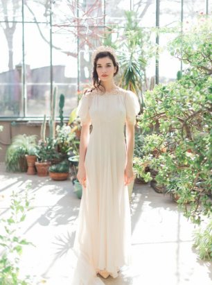 Винтажный образ невесты