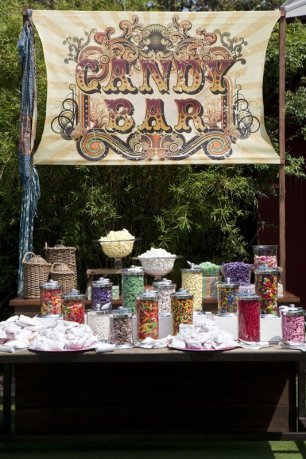 Сладкий стол с винтажным декором