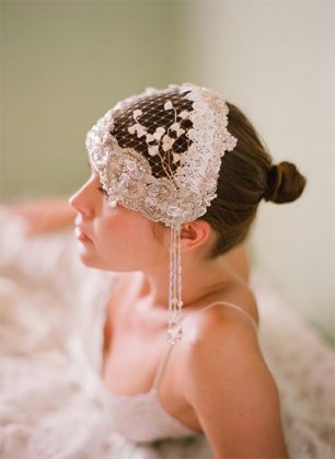 Аксессуар на голову невесты