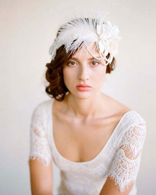 Аксессуар на голову невесты
