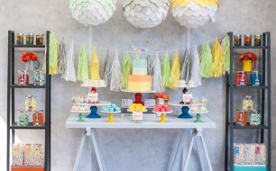 Оформление сладкого стола