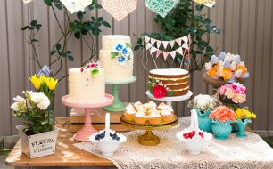 Оформление сладкого стола