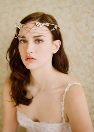 Аксессуар на голову невесты