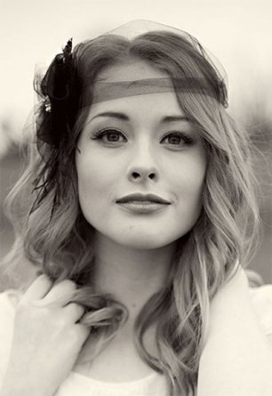 Аксессуар на голову невесты