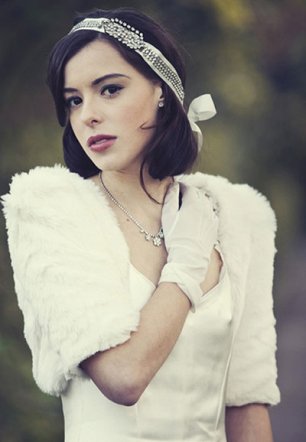 Аксессуар на голову невесты