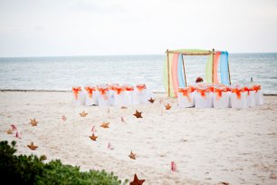 Место бракосочетания на пляже