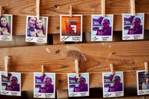 Свадебный декор: полароидные фотографии