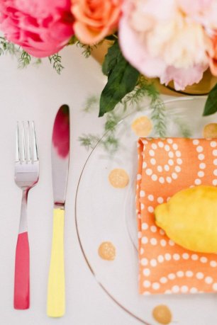 Оформление свадебного стола