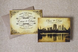 Винтажные приглашения