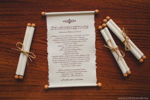 Свадьба в духе старины, приглашения