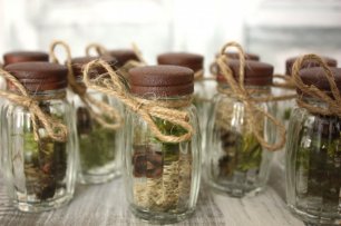 Бонбоньерки в виде баночек