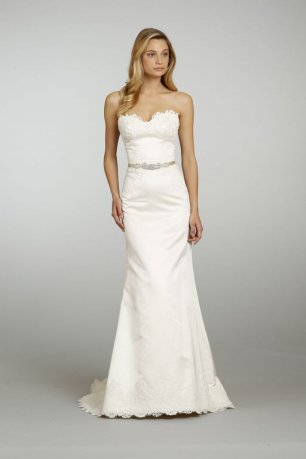 Минималистский дизайн свадебного платья