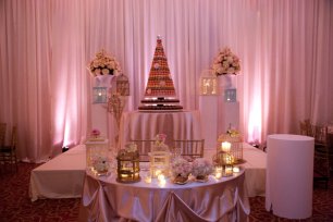 Сладкий стол с подсветкой