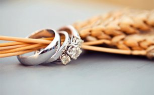 Кольца на колосьях