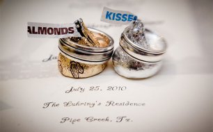 Кольца на конфетках