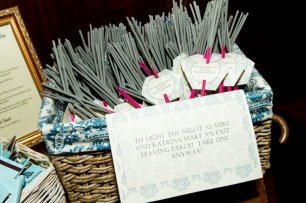 Бенгальские огни для гостей