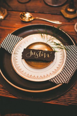 Шикарная сервировка стола