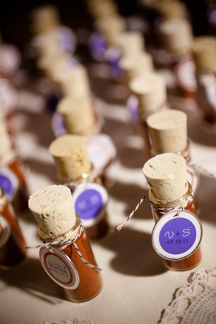 Бонбоньерки в виде бутылочек