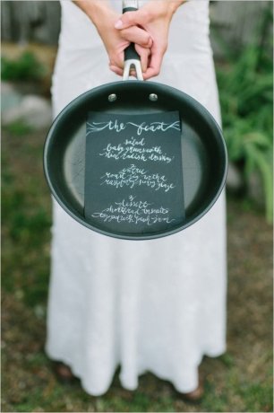 Меню на сковороде