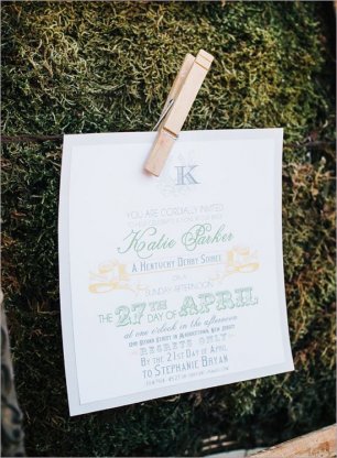 Приглашение на прищепке