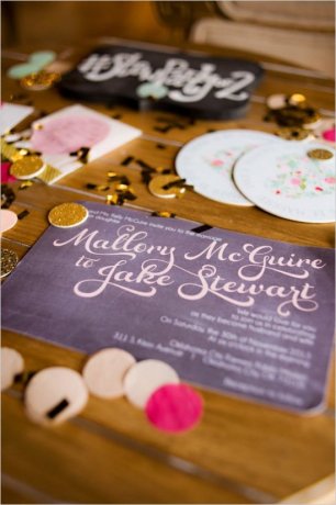 Приглашения на картоне