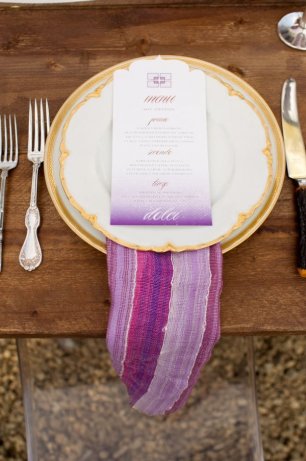 Сервировка стола: ткань