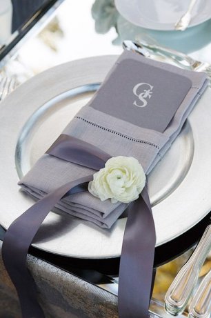 Салфетка с инициалами