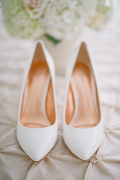 Классические туфли-лодочки невесты