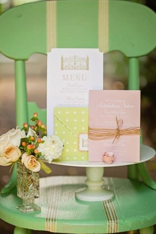 Меню с суровой ниткой