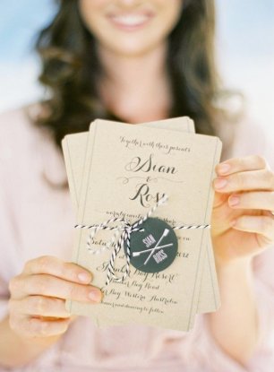 Приглашения на плотной бумаге