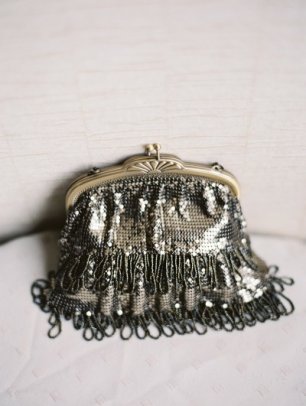 Клатч невесты из стекляруса