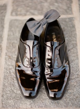 Лакированные туфли жениха