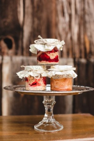 Бонбоньерки в виде баночек