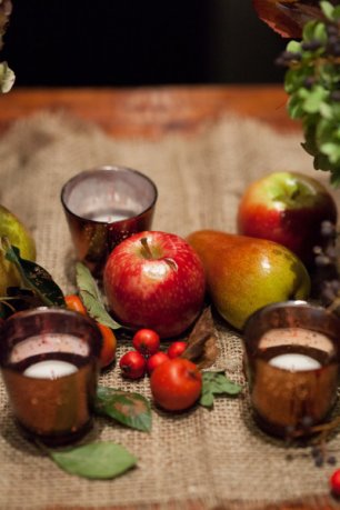 Декор для свадебного ужина