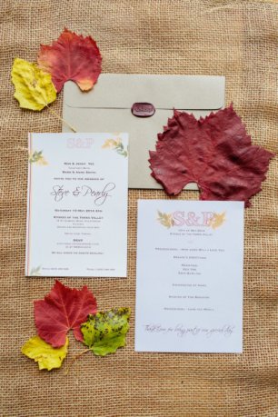 Приглашения в осеннем стиле