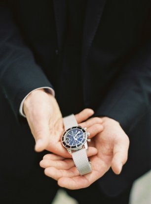 Аксессуар жениха-часы