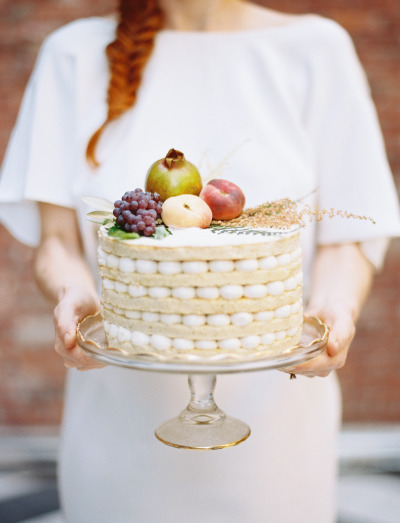 Свадебный торт со слоями