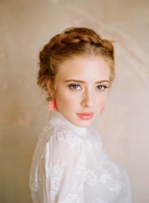 Нейтральный макияж невесты