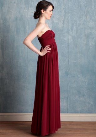 Платье подружки невесты простого кроя