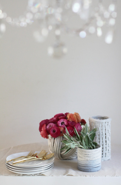 Самобытный декор на свадебном столе