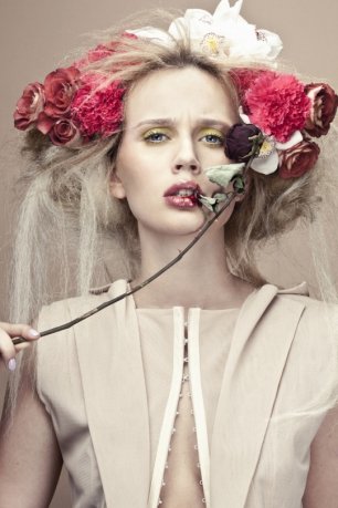 Эксцентричный образ невесты