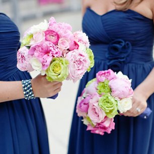 Букеты подружек невесты