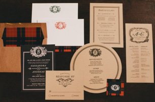 Приглашения в винтажном стиле