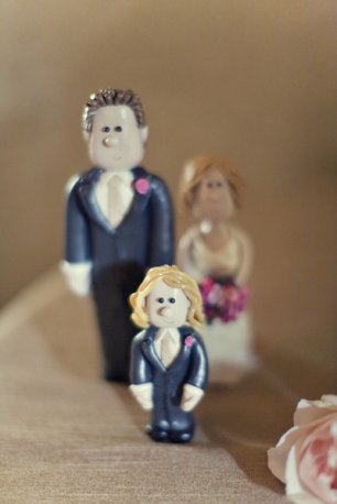 Фигурки из мастики для свадебного стола