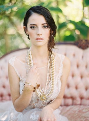 Макияж невесты с акцентом на глаза