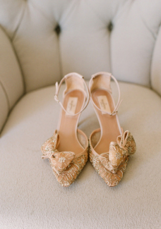 кружевные свадебные туфли